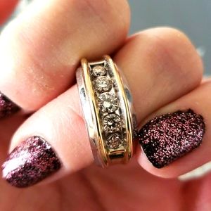 Men's Size 9 Diamond Wedding Band 1 Carat TW Purchased @ Bailey Banks and Biddle